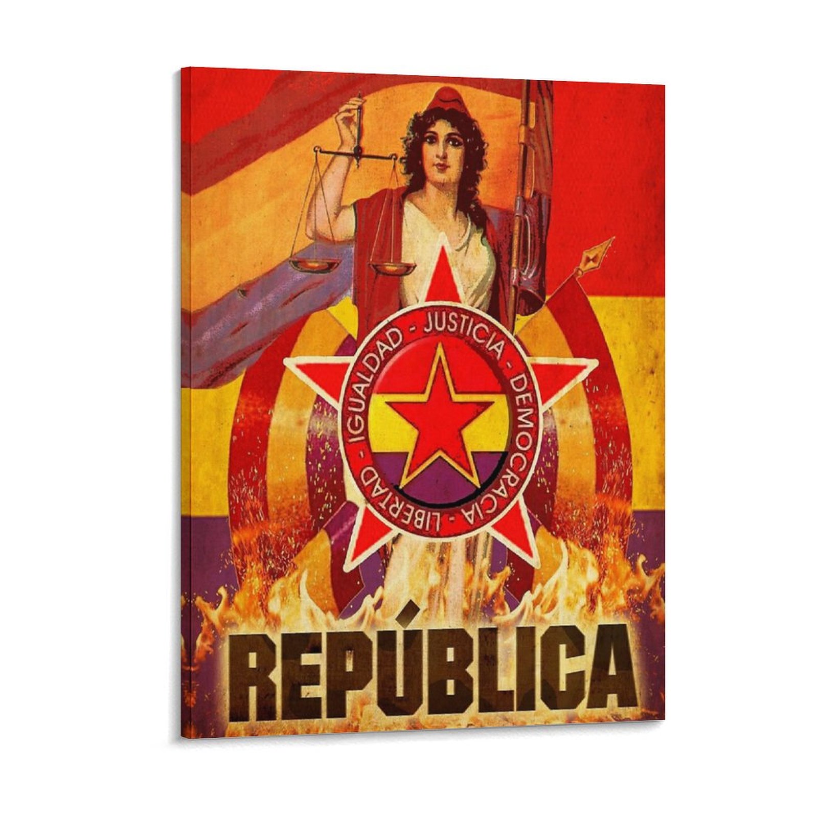 Home Cinema Decor - No Pasaran Spanish Revolution Civil War