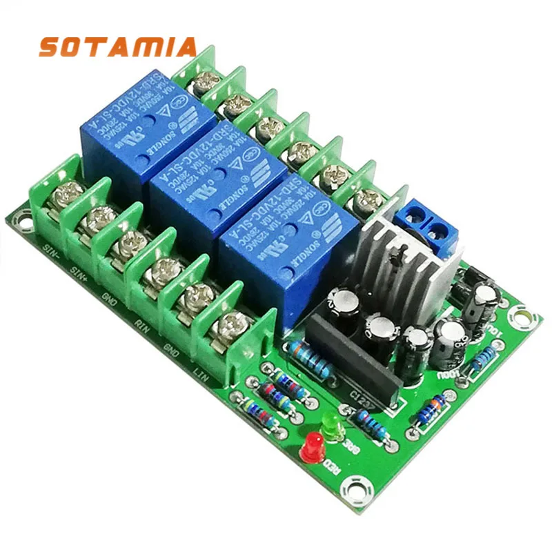Home Cinema Theatre - SOTAMIA 600W 2.1 Amplifier Speaker Protection