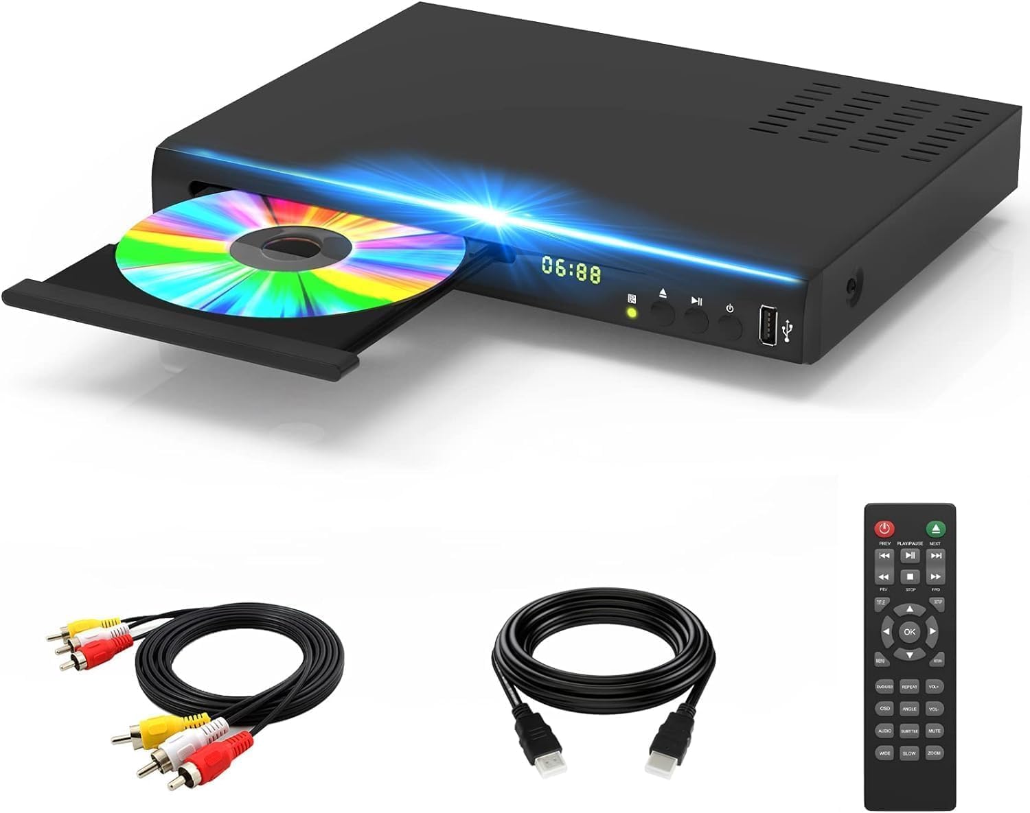 Home Cinema Rack - Home Theater Blu-ray DVD Player, 1080p