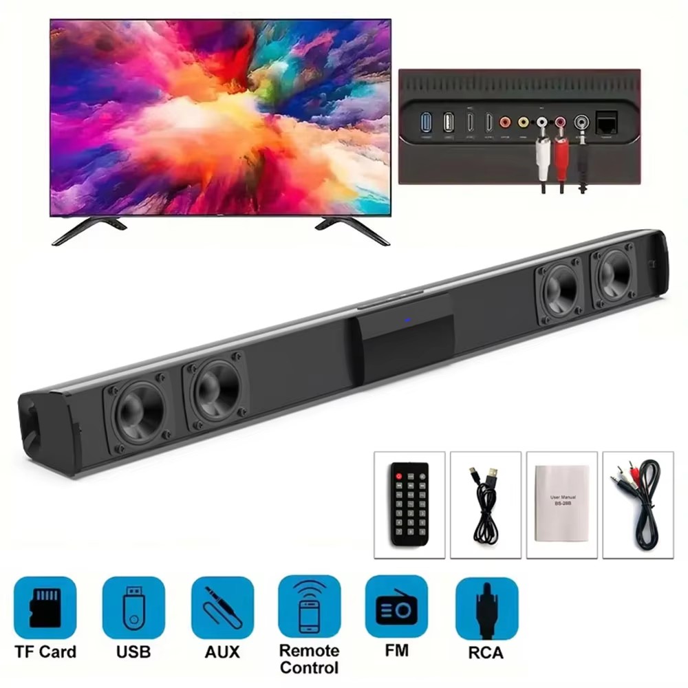 Soundbar Cinema Soundbar Hifi  - Home Cinema With Wireless Rear Speakers recension och pris