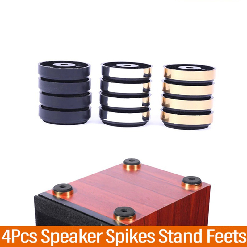4pcs Speaker Shockproof Stand  - Home Cinema Rack recension och pris