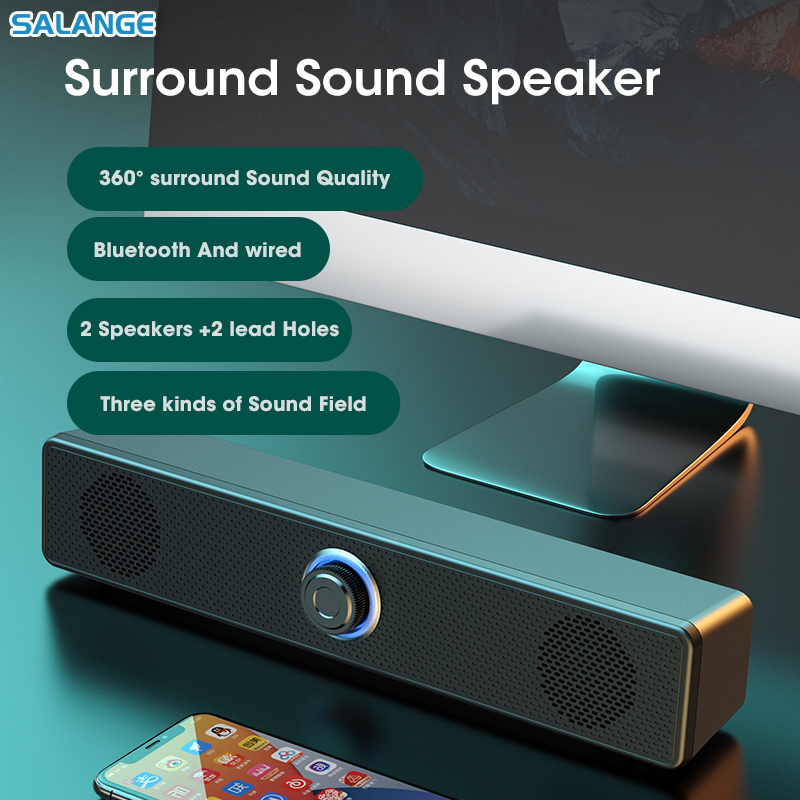 PC Soundbar Wired/Wireless Blu - Home Cinema With Wireless Rear Speakers recension och pris