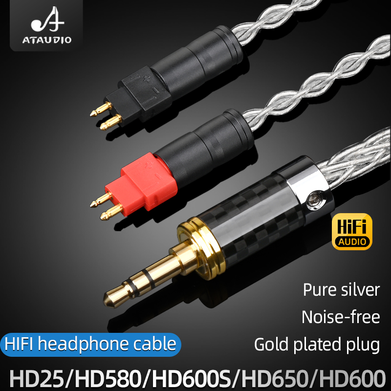 ATAUDIO HiFi Pure Silver 2.5mm - Sennheiser Headphone Hd 25 recension och pris