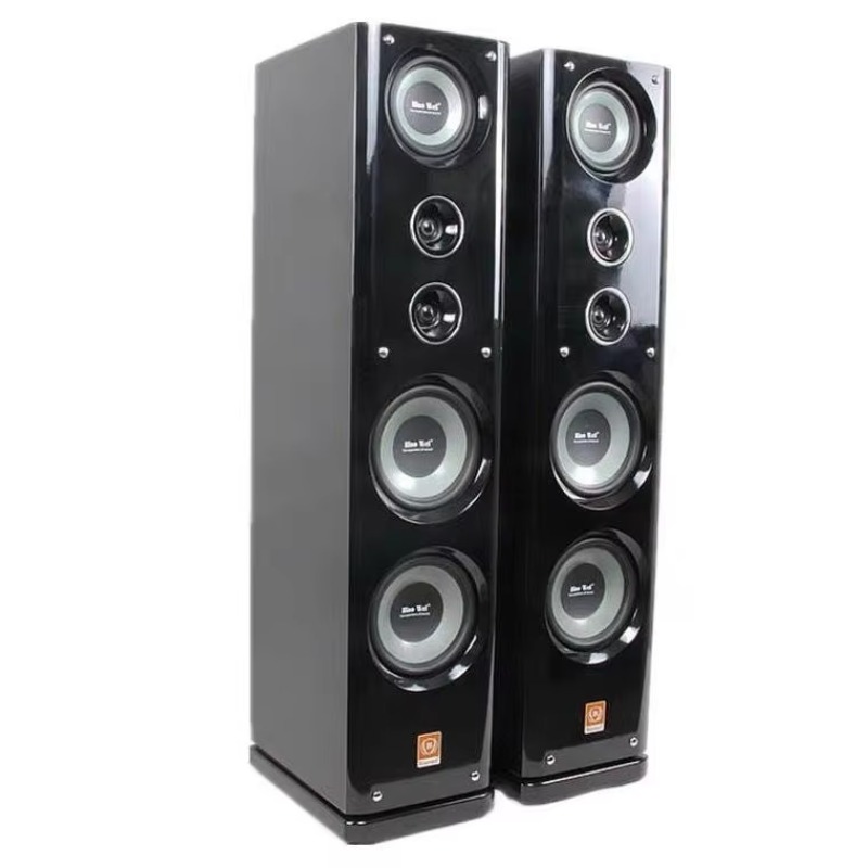 High-End 8-Inch Dual Floor-Sta - Home Cinema Rack recension och pris
