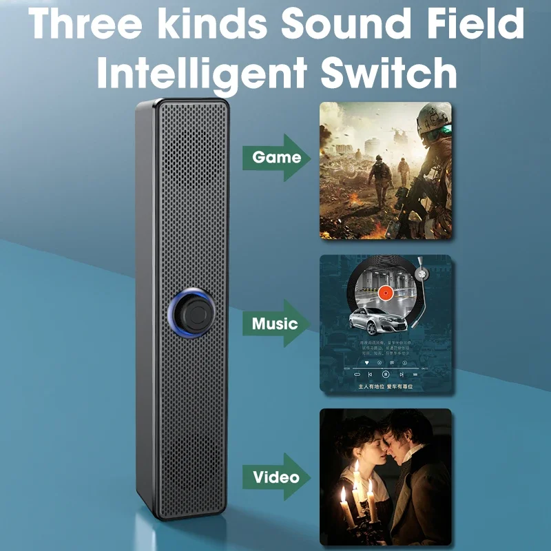 PC Soundbar Wired and Wireless - Home Cinema With Wireless Rear Speakers recension och pris