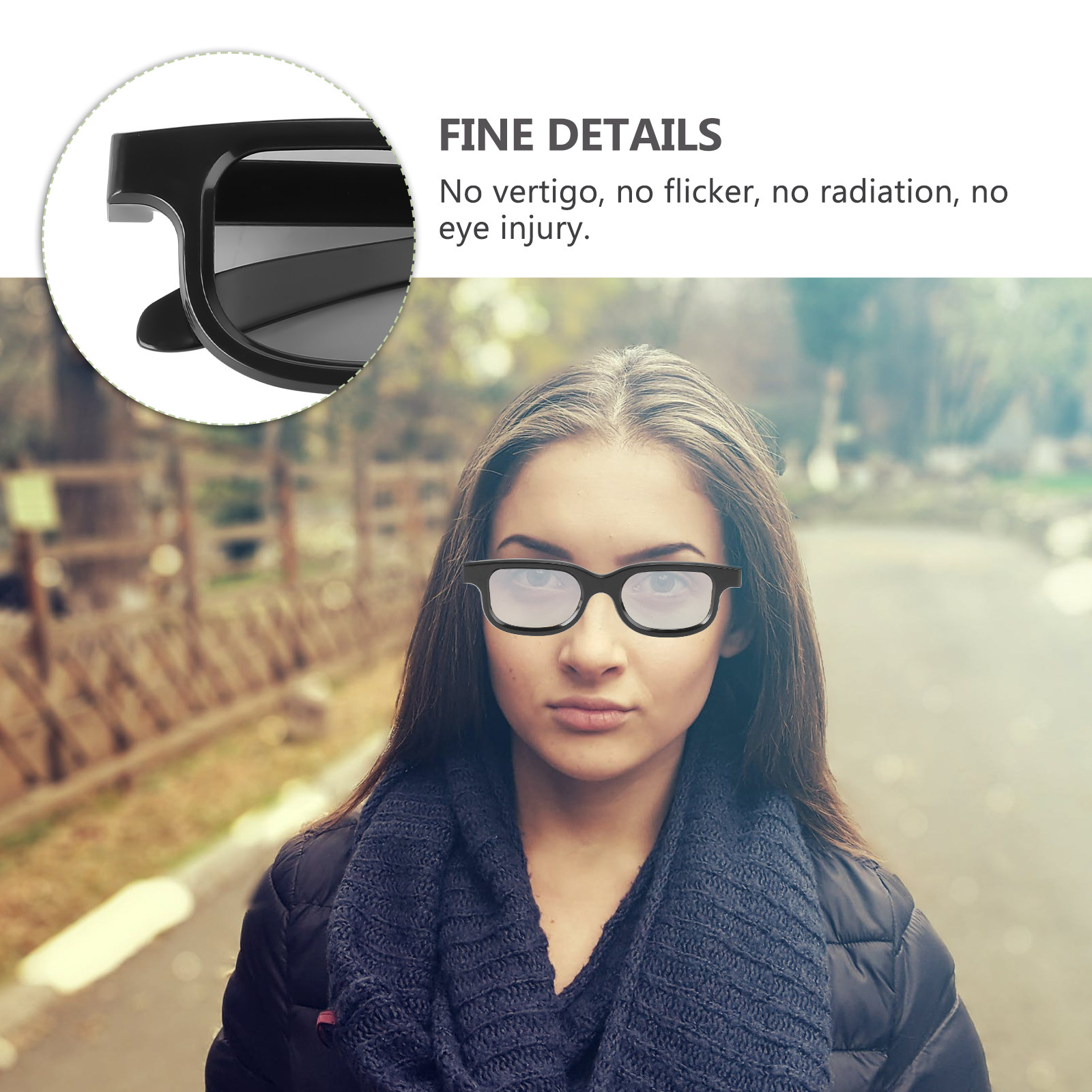 5Pairs 3D Glasses Adult Passiv - Home Cinema Entertainment recension och pris