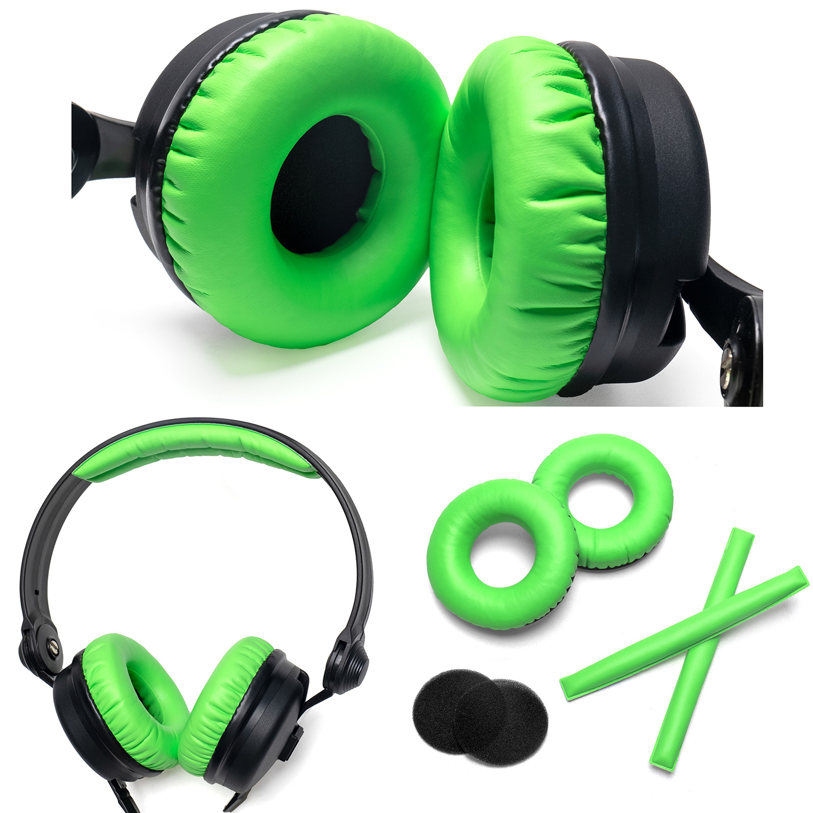 Leatherette Replacement Ear Pa - Sennheiser Headphone Hd 25 recension och pris