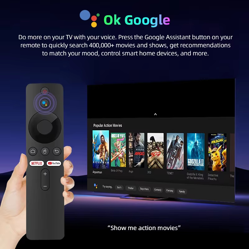 Smart TV Box Android 16 Q10 8G - Home Cinema Rack recension och pris
