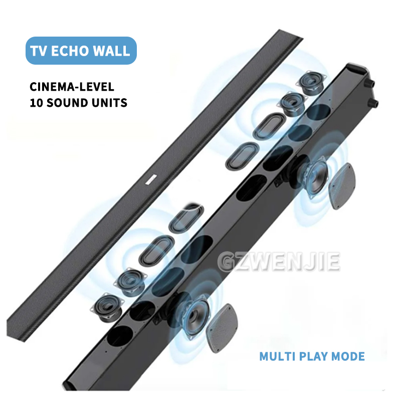 Home Theater Echo Wall TV Soun - Home Cinema With Wireless Rear Speakers recension och pris