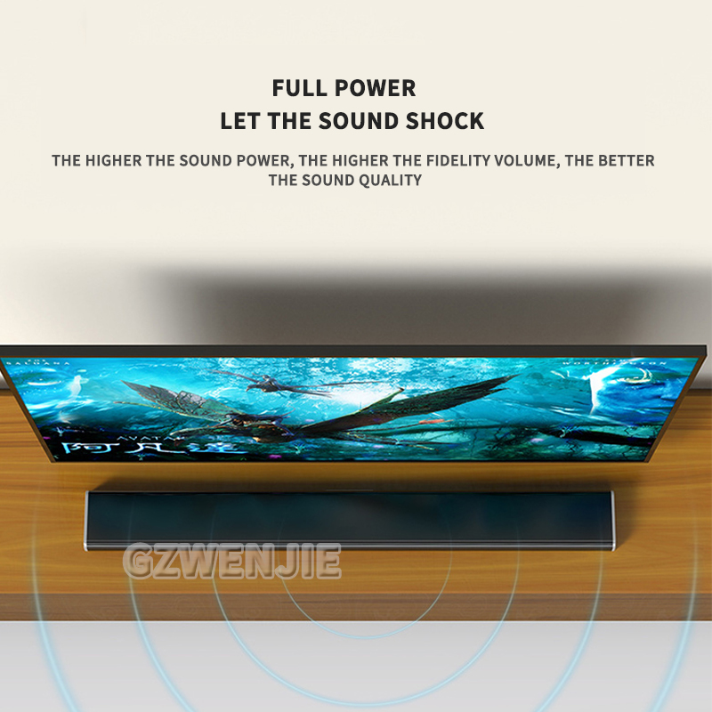 Home Theater Echo Wall TV Soun - Home Cinema With Wireless Rear Speakers recension och pris