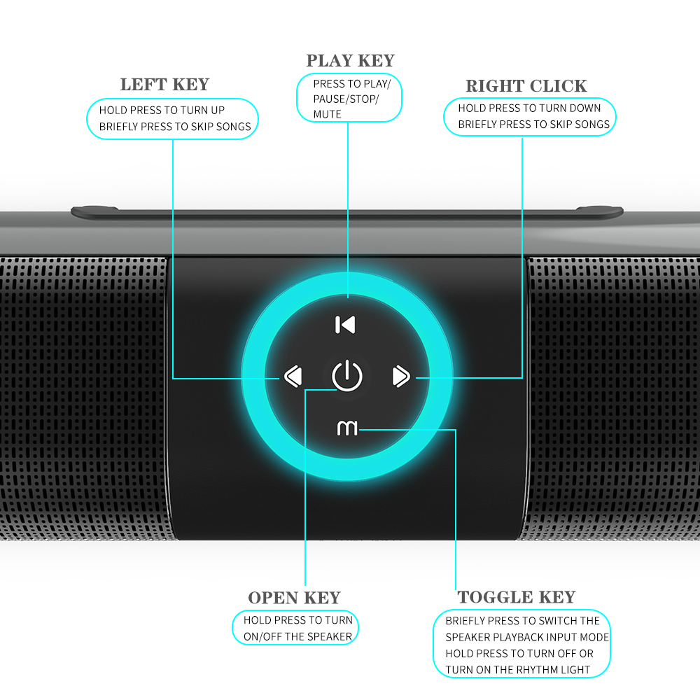 Wireless Bluetooth Sound Bar S - Home Cinema With Wireless Rear Speakers recension och pris