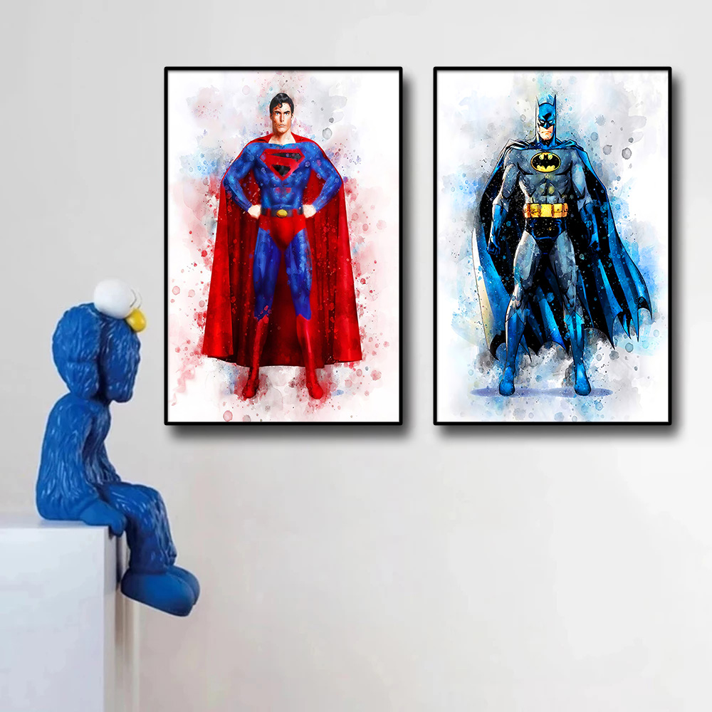 1PC  frameless Marvel Poster A - Home Cinema Decor recension och pris