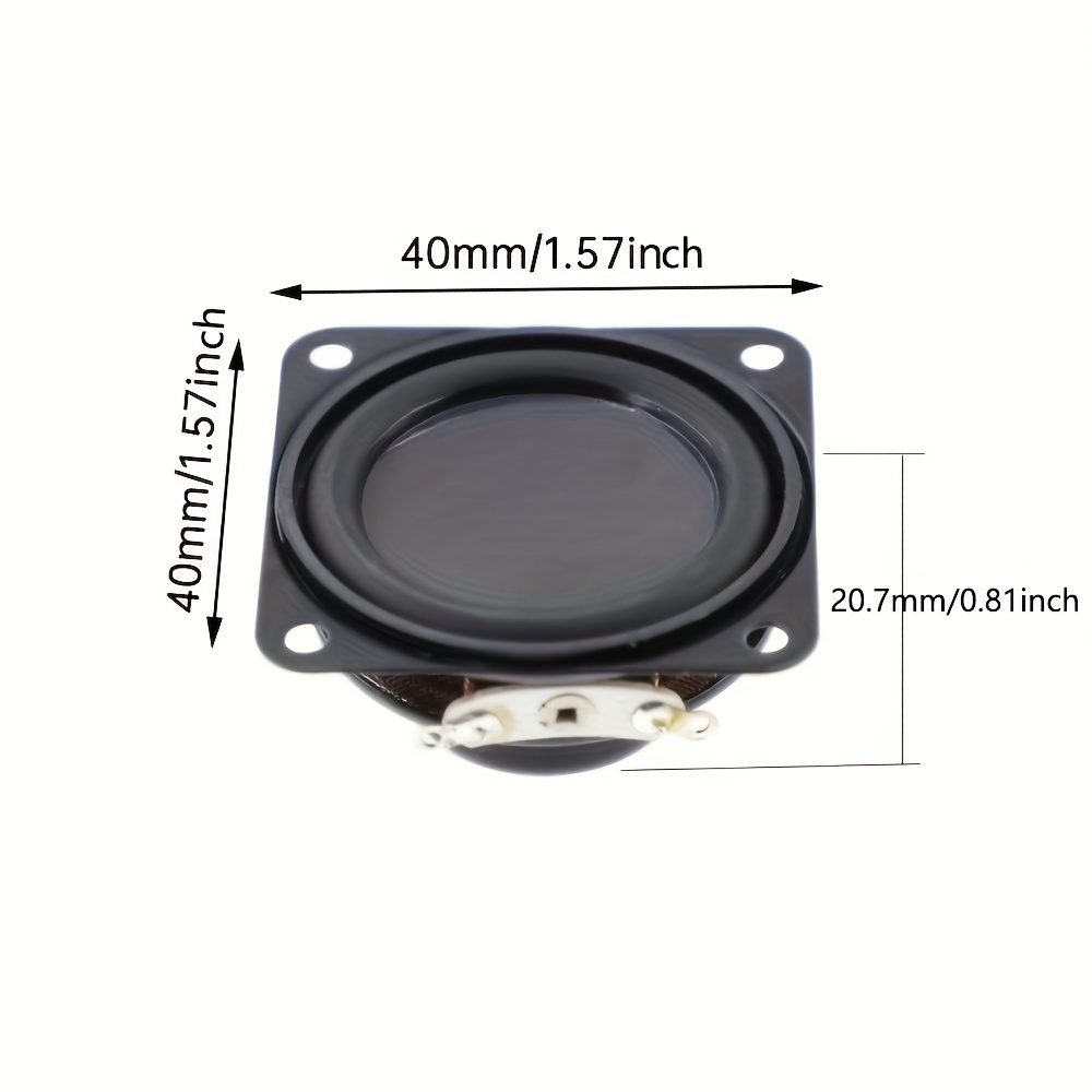 AUIN 2pcs 1.5 Inch 40MM Subwoo - Home Cinema Theatre recension och pris