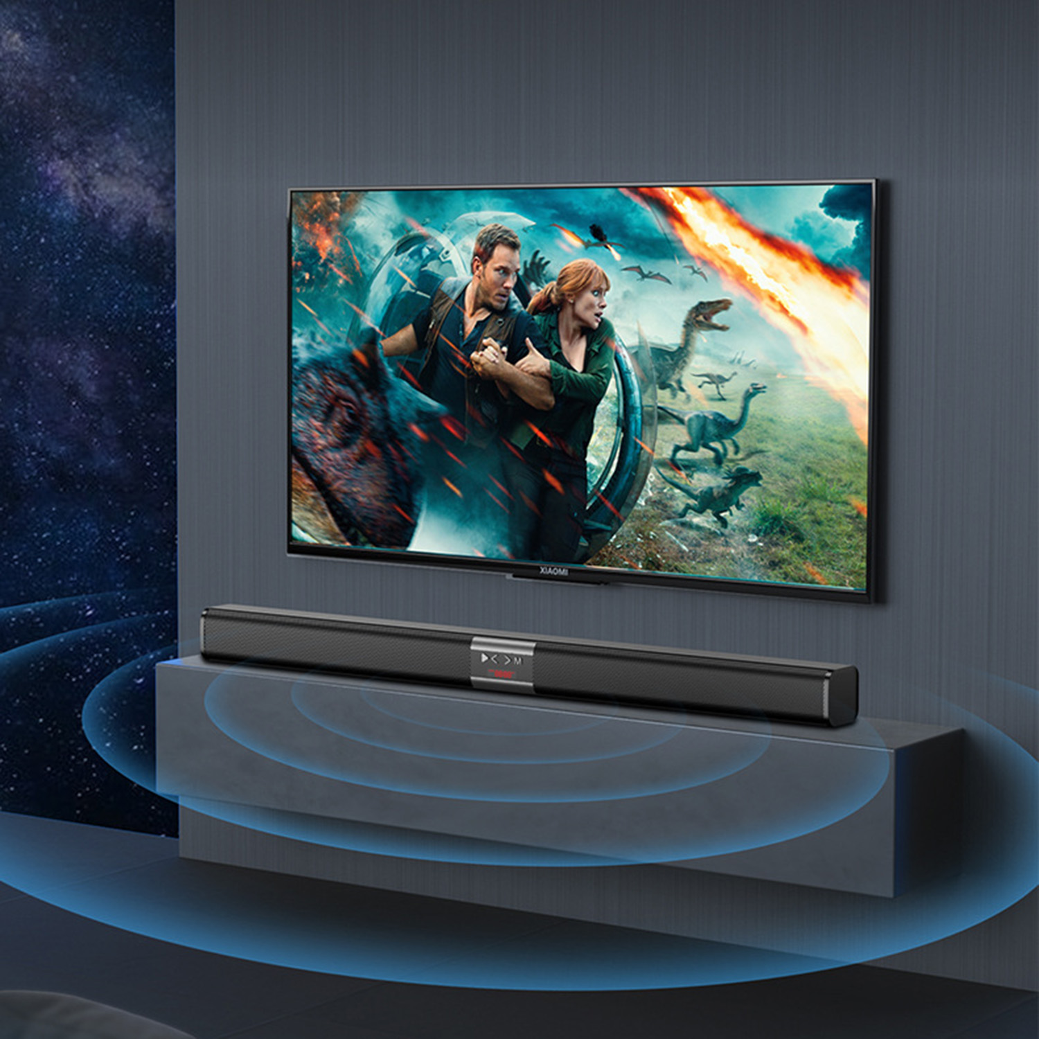 Soundbar Wireless Speaker, Bui - Home Cinema With Wireless Rear Speakers recension och pris